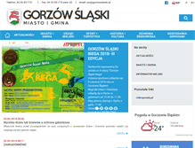 Tablet Screenshot of gorzowslaski.pl